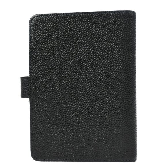 Chanel Black Calfskin Note Book Cover Small Good - Picture 2 of 7